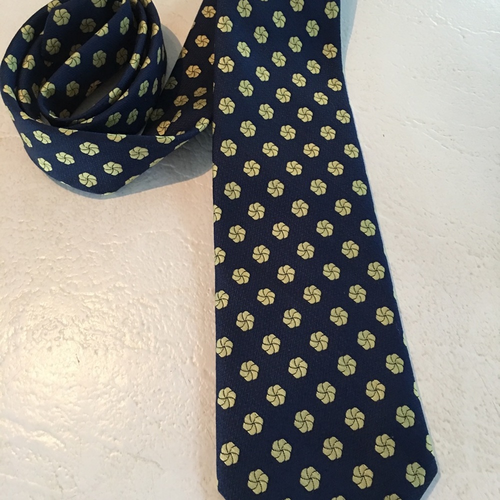 Christian Dior Navy Tie - Picture 5 of 6